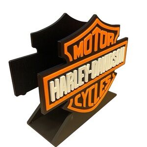 Harley-Davidson Motorcycle Logo Sign Napkin Holder